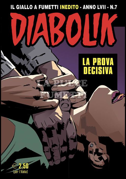 DIABOLIK ORIGINALE ANNO 57 # 7: LA PROVA DECISIVA